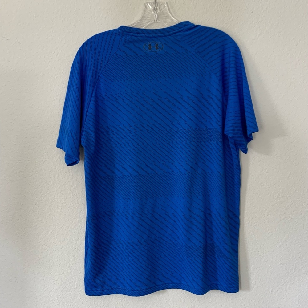 Men’s Under Armour Loose Athletic Short Sleeve Crew Neck Workout Shirt size M - Picture 5 of 6